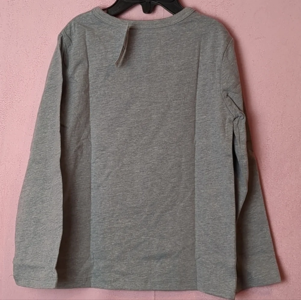 The Children's Place Gray Mess Maker Long Sleeve Graphic Tee size 4T